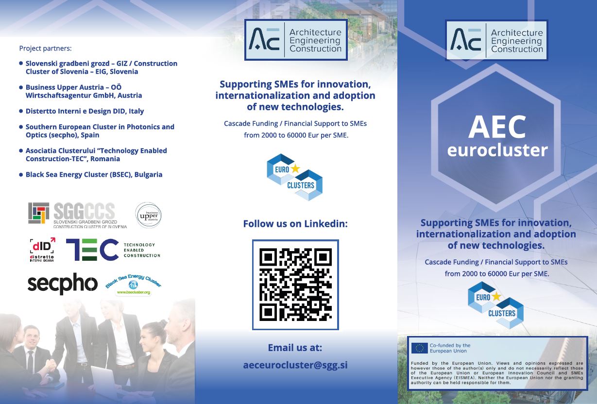 AEC EUROCLUSTER leaflet-first page