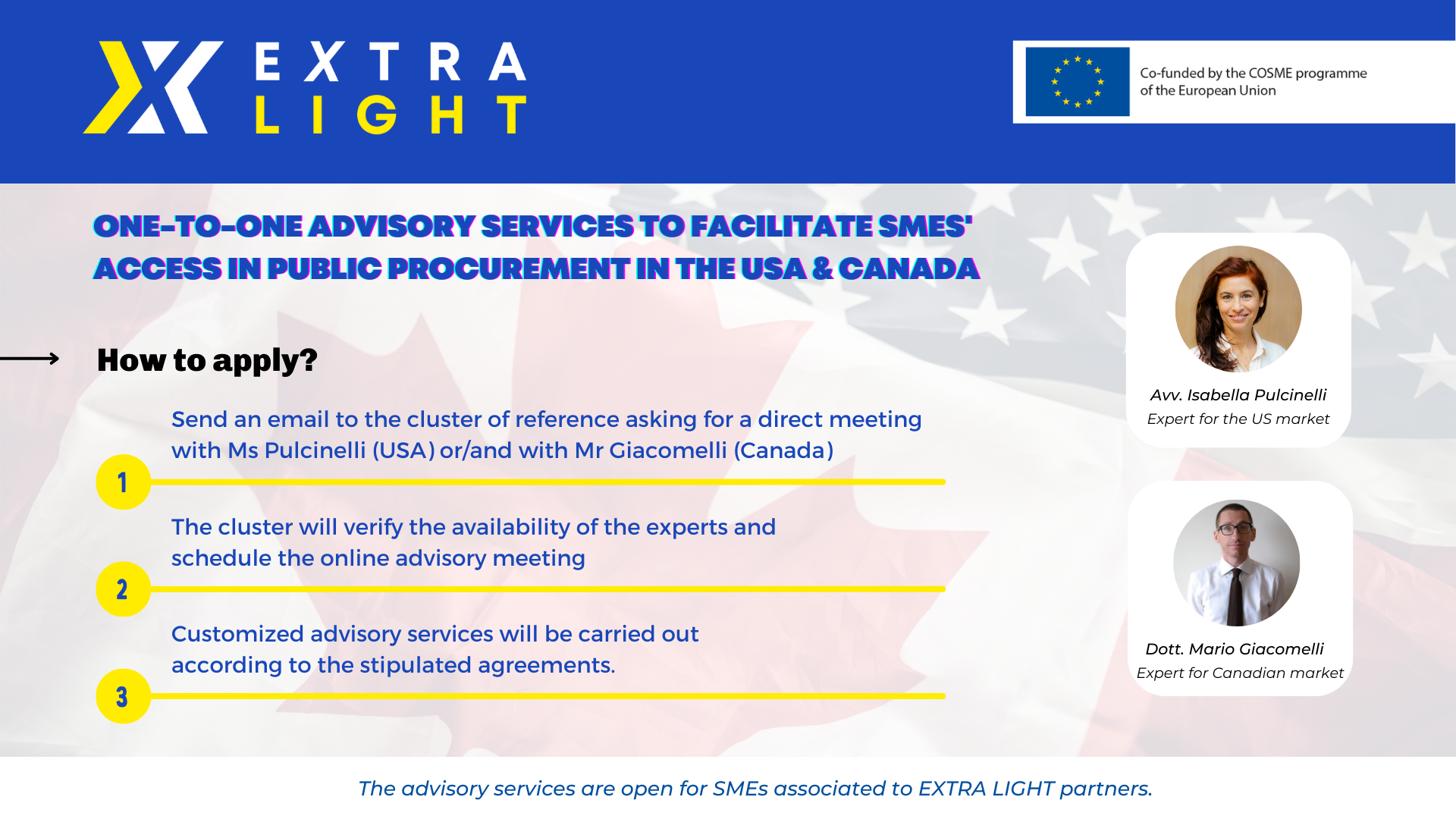EXTRA LIGHT Customised advisory services
