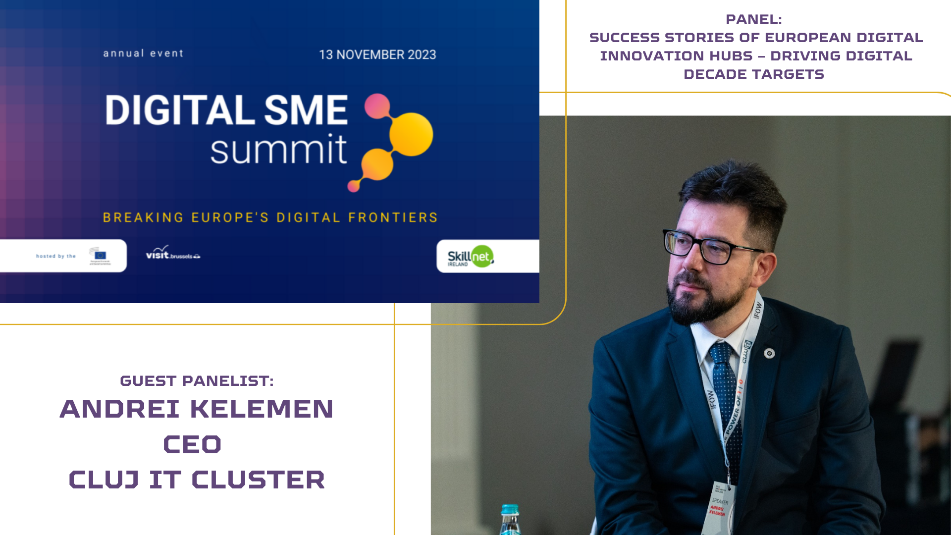 Digital SME Summit_Andrei Kelemen guest panelist and jury member Digital SME Summit_Andrei Kelemen_1920x1080 px