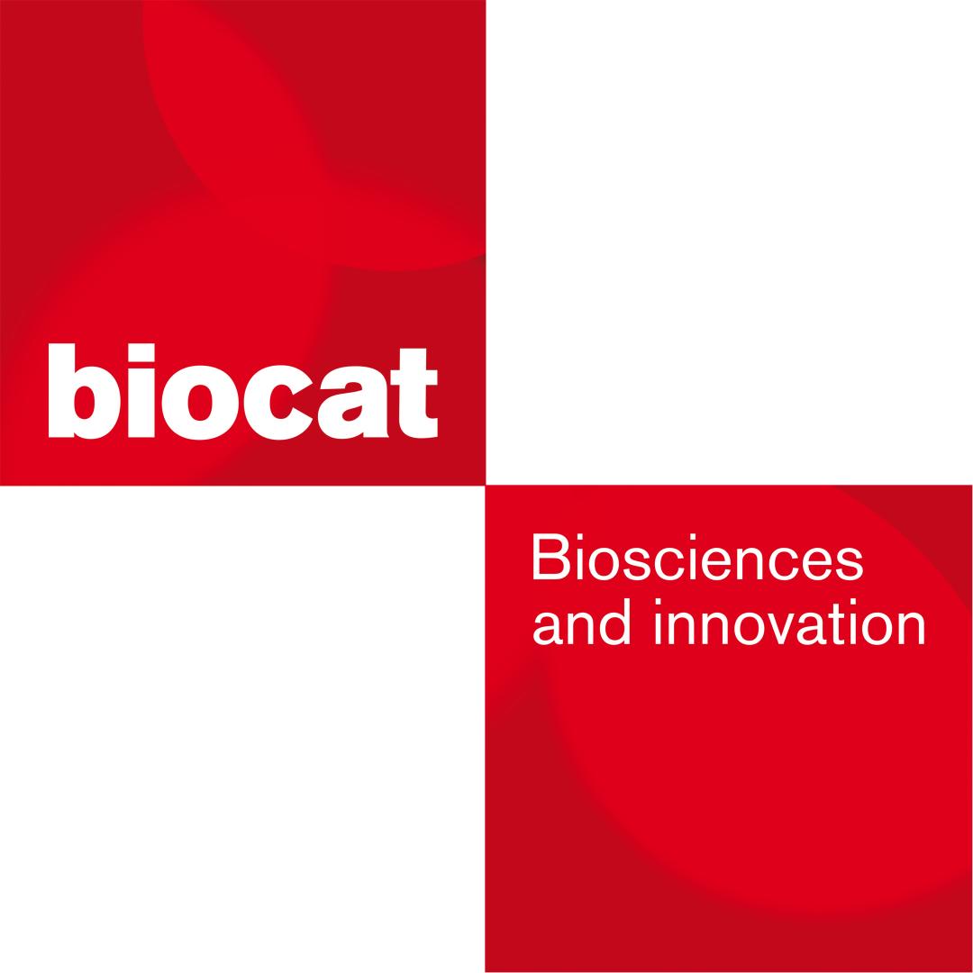 Biocat logo and claim Biocat+Claim_ENG_RGB_gran