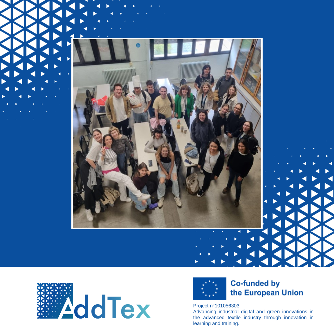 Students from UPC participating at the ADDTEX Hackathon 21.05