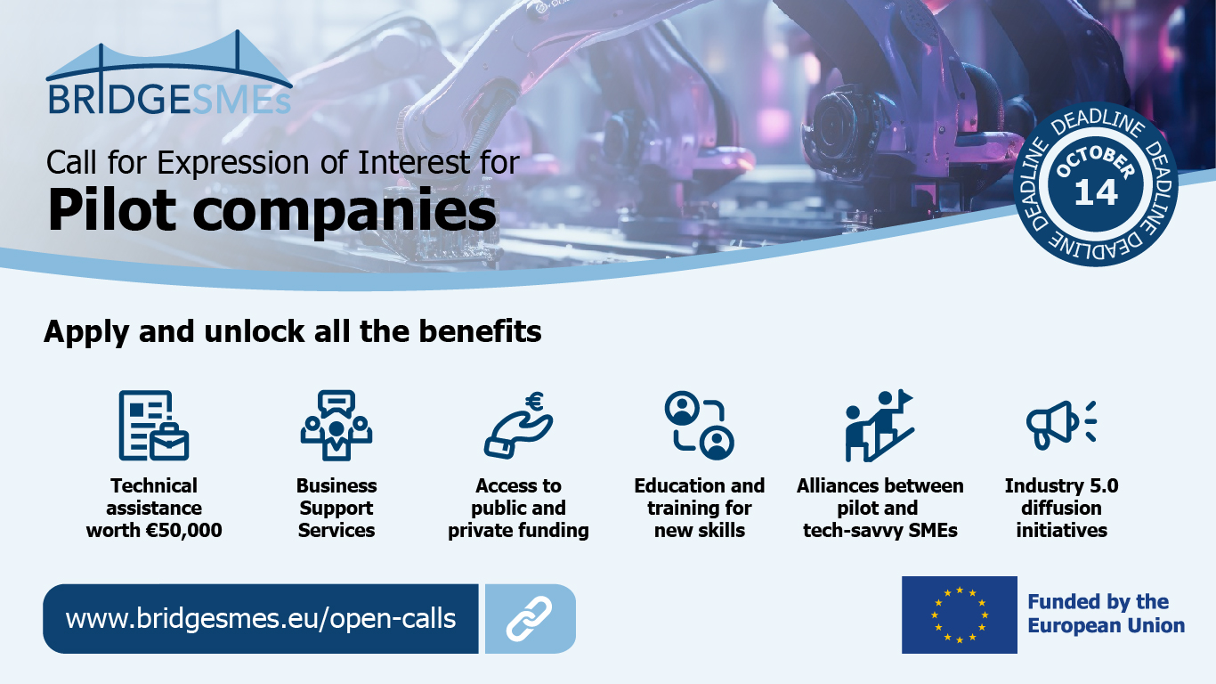 BRIDGESMEs_pilot SMEs dissemination banner