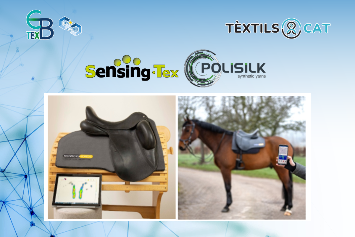 SensingTex and Polisilk present Sensing Horse demonstrator 