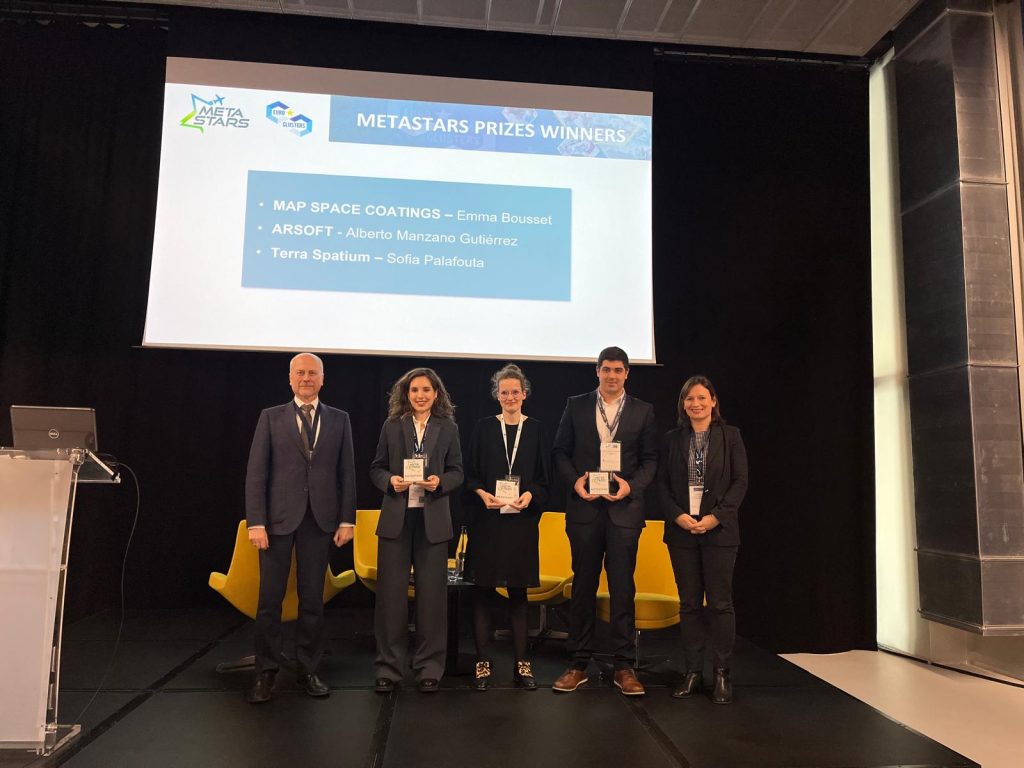 The winners of the METASTARS Prizes with METASTARS Advisory Board Members Jarosław Sęp and Melanie Durth