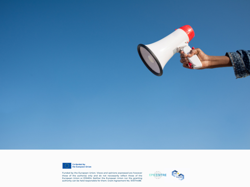 EPICENTRE’s Communication Journey comms