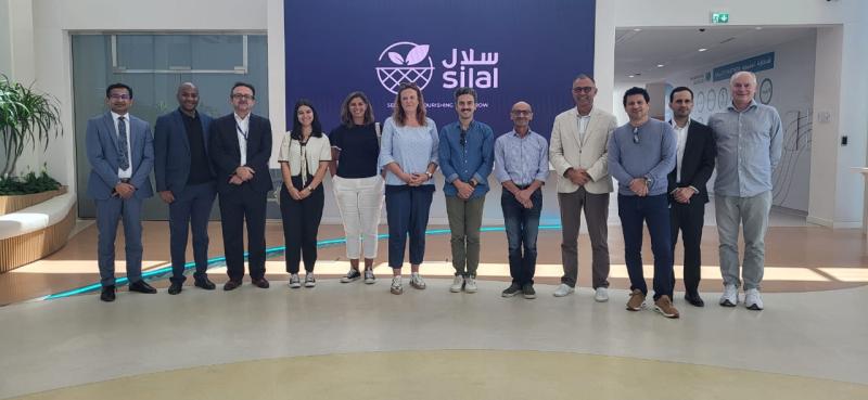 EU delegation on site visit