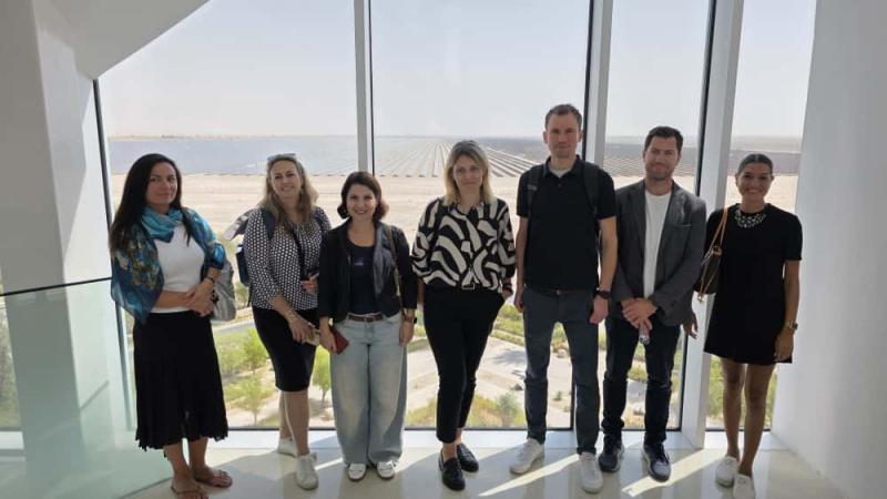EU delegation on site visit