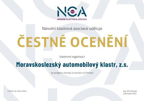 Autoklastr honorary award