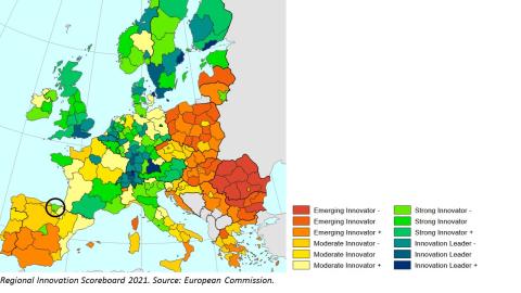 Regional Innovation Scoreboard - Basque Country