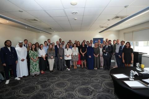 Group photo of the European delegation of the EU-UAE Matchmaking Event