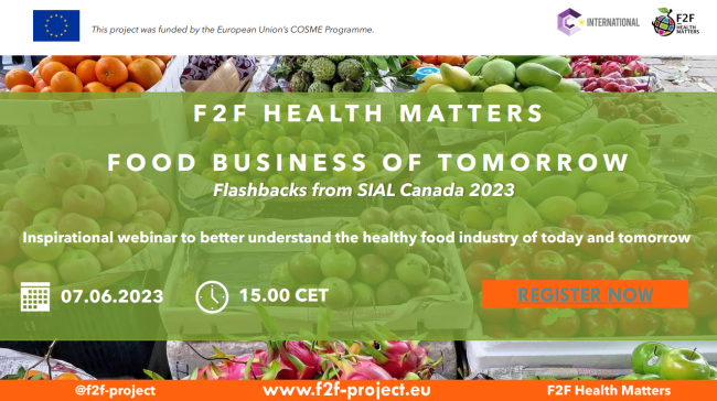 Banner virtual Event F2F Health Matters