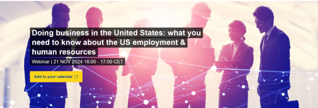 Doing business in the United States: what you need to know about the US employment & human resources