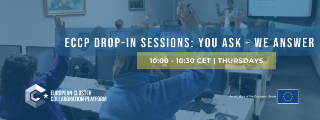 ECCP Drop-In Sessions Interactive Q&A with the ECCP Team
