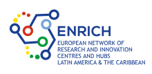 European Network of Research and Innovation Centres and Hubs - Latin America & The Caribbean  logo