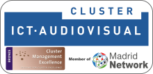 MADRID ICT-AUDIOVISUAL CLUSTER logo