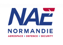 NAE (Normandie AeroEspace - Defense) logo