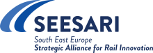 South East Europe Strategic Alliance for Rail Innovation logo