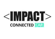 <IMPACT> Connected Car logo