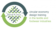 Innovative design practices for achieving new textile circular sector - Design4Circle logo
