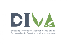DIVA - Boosting innovative Digitech Value chains for Agrofood, forestry and environment logo