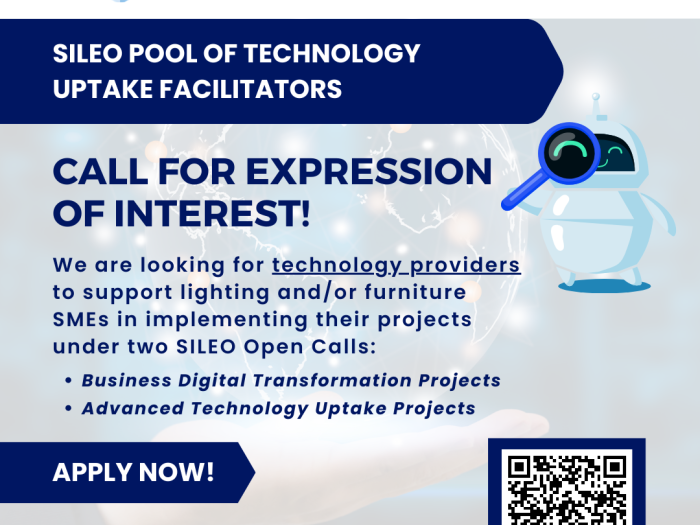 SILEO Pool of Technology_2° call EOI QRCODE